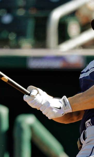 Nady homers, but Indians beat Padres 12-7